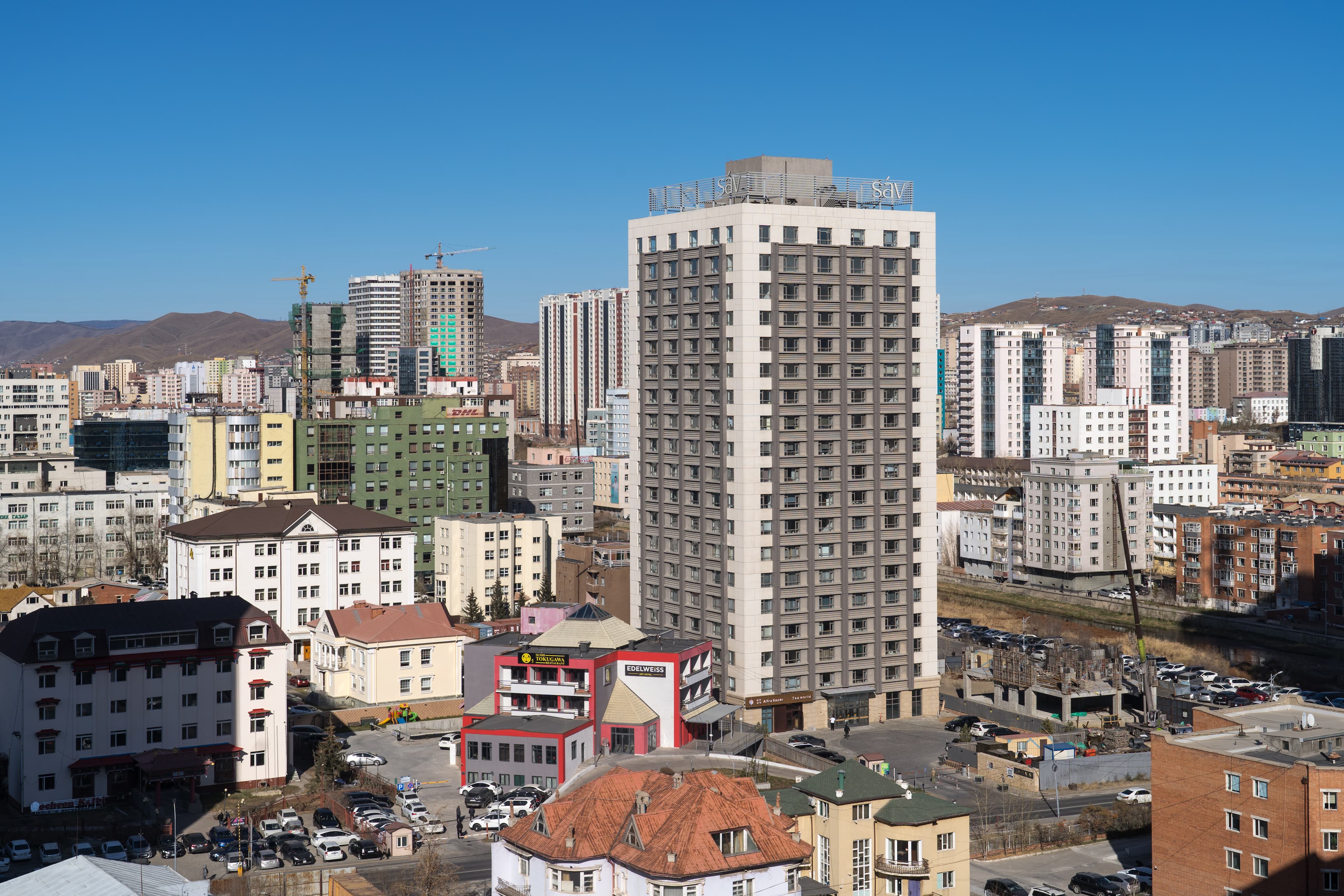 View of Ulaanbaatar, Mongolia