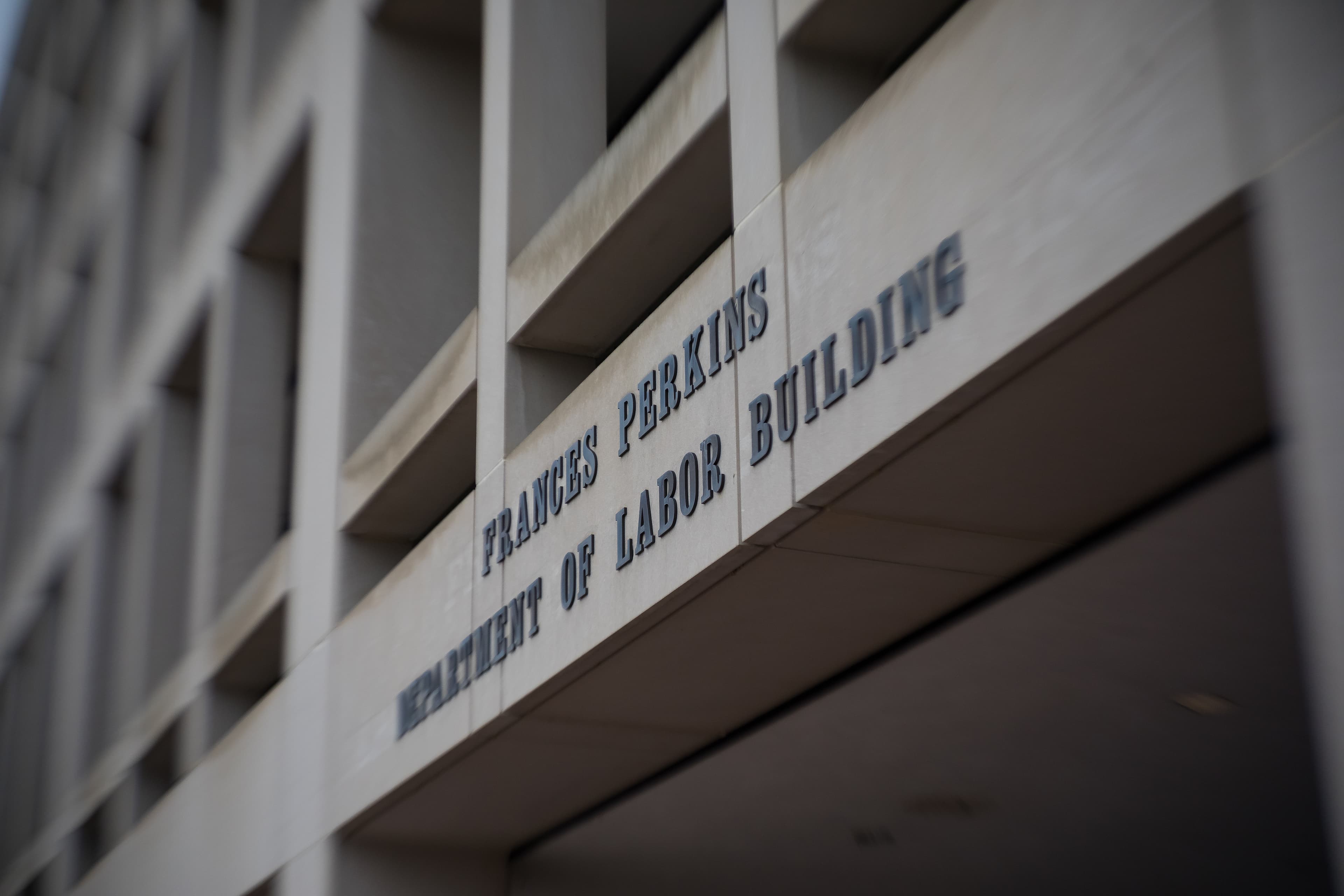 Frances Perkins Building, headquarters of the U.S. Department of Labor, in Washington, D.C.